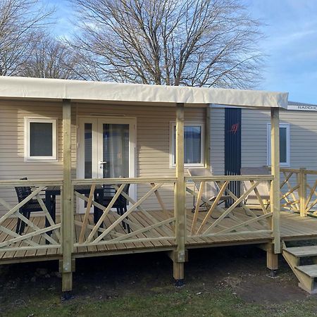 Camping Les Falaises De Toussaint Exteriör bild